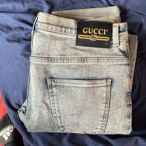 Gucci Dye Gray Jeans - Picture 1 of 9